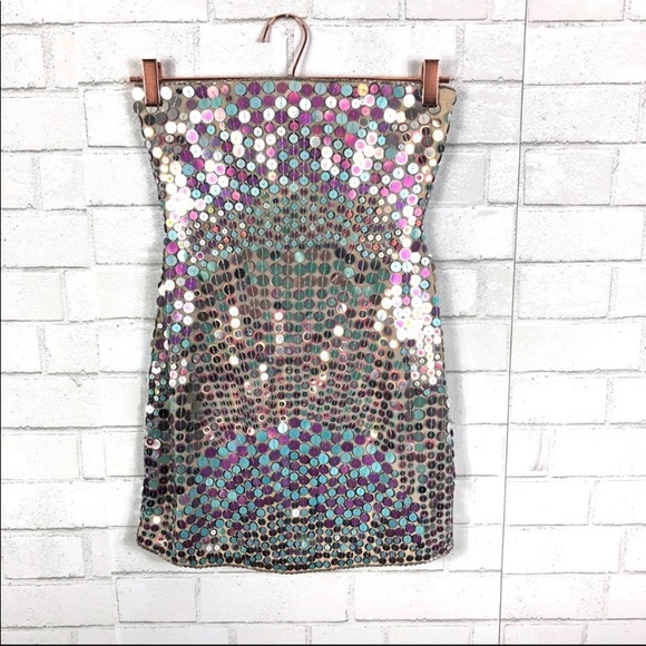 NEW X by NBD x REVOLVE Sequin Dress - Picture 4 of 14